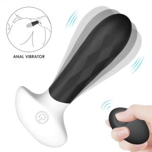 Wireless Remote Vibrating Anal Butt Plug by loverbeby
